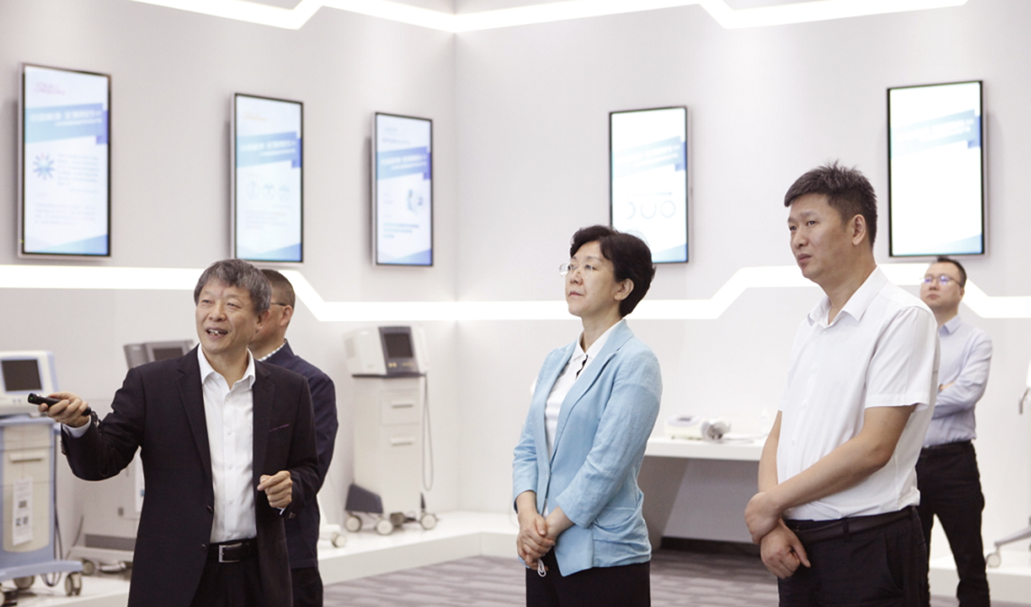 市委常委、統戰部部長李靜走訪調研海扶醫療